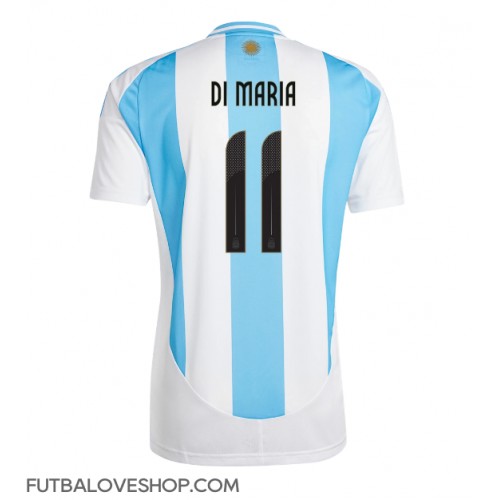 Dres Argentína Angel Di Maria #11 Domáci Copa America 2024 Krátky Rukáv